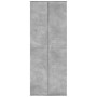 Aparador alto madera de ingeniería gris hormigón 70x35x180 cm von , Schließfächer und Lagerschränke - Ref: Foro24-3276661, Pr...