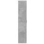 Aparador alto madera de ingeniería gris hormigón 70x35x180 cm by , Lockers and storage cabinets - Ref: Foro24-3276661, Price:...