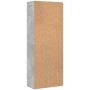 Aparador alto madera de ingeniería gris hormigón 70x35x180 cm von , Schließfächer und Lagerschränke - Ref: Foro24-3276661, Pr...