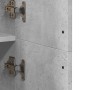 Aparador alto madera de ingeniería gris hormigón 70x35x180 cm von , Schließfächer und Lagerschränke - Ref: Foro24-3276661, Pr...