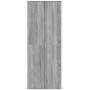 Aparador alto madera de ingeniería gris Sonoma 70x35x180 cm by , Lockers and storage cabinets - Ref: Foro24-3276663, Price: 1...