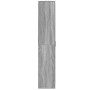 Aparador alto madera de ingeniería gris Sonoma 70x35x180 cm by , Lockers and storage cabinets - Ref: Foro24-3276663, Price: 1...