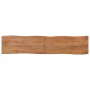 Banco de madera maciza de acacia y acero 160 cm von , Bänke für Hallen und Lager - Ref: Foro24-4006411, Preis: 132,97 €, Raba...