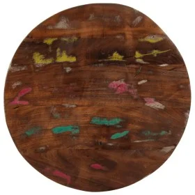 Massiver runder Tisch aus recyceltem Massivholz Ø 40x3,8 cm von , Tischplatten - Ref: Foro24-370019, Preis: 35,21 €, Rabatt: %