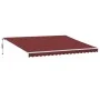 Toldo retráctil automático burdeos 450x350 cm by , Awnings - Ref: Foro24-3214988, Price: 566,15 €, Discount: %