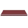 Automatische ausfahrbare Markise in Bordeauxrot, 450x350 cm. von , Markisen - Ref: Foro24-3214988, Preis: 566,15 €, Rabatt: %