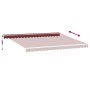 Toldo retráctil automático burdeos 450x350 cm by , Awnings - Ref: Foro24-3214988, Price: 594,86 €, Discount: %
