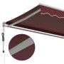 Toldo retráctil automático burdeos 450x350 cm by , Awnings - Ref: Foro24-3214988, Price: 566,15 €, Discount: %