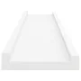 Shelf for photo frames 2 pcs white MDF 60x9x3 cm by vidaXL, Shelves and shelves - Ref: Foro24-323929, Price: 19,78 €, Discoun...