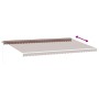 Manuelle ausziehbare Markise in Braun, 600x350 cm. von , Markisen - Ref: Foro24-3215399, Preis: 579,20 €, Rabatt: %