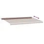 Manuelle ausziehbare Markise in Braun, 600x350 cm. von , Markisen - Ref: Foro24-3215399, Preis: 552,01 €, Rabatt: %