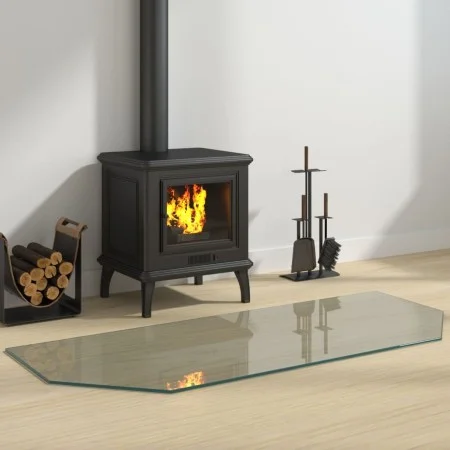 Glass plate for hexagonal fireplace 120x50 cm by vidaXL, Glass - Ref: Foro24-324143, Price: 31,00 €, Discount: %