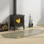 Glass plate for hexagonal fireplace 120x50 cm by vidaXL, Glass - Ref: Foro24-324143, Price: 31,00 €, Discount: %