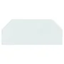 Glass plate for hexagonal fireplace 120x50 cm by vidaXL, Glass - Ref: Foro24-324143, Price: 31,00 €, Discount: %
