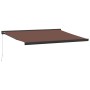 Manuelle ausziehbare Markise in Braun, 400x300 cm. von , Markisen - Ref: Foro24-3215725, Preis: 518,34 €, Rabatt: %