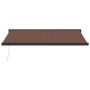 Manuelle ausziehbare Markise in Braun, 400x300 cm. von , Markisen - Ref: Foro24-3215725, Preis: 518,34 €, Rabatt: %