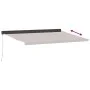 Manuelle ausziehbare Markise in Braun, 400x300 cm. von , Markisen - Ref: Foro24-3215725, Preis: 472,81 €, Rabatt: %