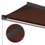 Manuelle ausziehbare Markise in Braun, 400x300 cm. von , Markisen - Ref: Foro24-3215725, Preis: 472,81 €, Rabatt: %