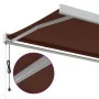 Toldo retráctil automático marrón 450x300 cm by , Awnings - Ref: Foro24-3215731, Price: 757,27 €, Discount: %