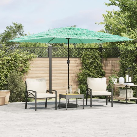 Gartenschirm mit grünem Stahlmast 290x290x238 cm. von , Sonnenschirme - Ref: Foro24-4005084, Preis: 122,62 €, Rabatt: %