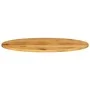 Tablero de mesa ovalado madera maciza de mango 140x50x2,5 cm by , Table tops - Ref: Foro24-370865, Price: 72,36 €, Discount: %