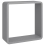 Wandwürfel Regale 3 Einheiten MDF grau von vidaXL, Regale und Regale - Ref: Foro24-323954, Preis: 42,14 €, Rabatt: %