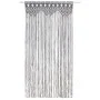 Anthrazitgrauer Makramee-Vorhang aus Baumwolle, 140 x 240 cm von vidaXL, Vorhänge und Gardinen - Ref: Foro24-323995, Preis: 4...