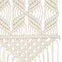 Cotton macrame wall decoration 40x80 cm by vidaXL, Decorative upholstery - Ref: Foro24-323997, Price: 22,23 €, Discount: %