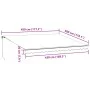 Manuelle ausfahrbare Markise mit LED-Lichtern in Bordeauxrot, 450x300 cm. von , Markisen - Ref: Foro24-3214976, Preis: 377,30...