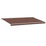 Manuelle ausziehbare Markise mit LED-Lichtern in Braun, 600x350 cm. von , Markisen - Ref: Foro24-3215400, Preis: 709,64 €, Ra...