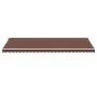 Manuelle ausziehbare Markise mit LED-Lichtern in Braun, 600x350 cm. von , Markisen - Ref: Foro24-3215400, Preis: 709,64 €, Ra...