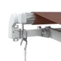 Manuelle ausziehbare Markise mit LED-Lichtern in Braun, 600x350 cm. von , Markisen - Ref: Foro24-3215400, Preis: 709,64 €, Ra...