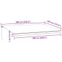 Toldo retráctil manual con luces LED marrón 600x350 cm by , Awnings - Ref: Foro24-3215400, Price: 738,95 €, Discount: %