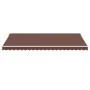 Toldo retráctil automático con luces LED marrón 500x300 cm by , Awnings - Ref: Foro24-3215384, Price: 664,48 €, Discount: %