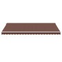 Toldo retráctil automático con luces LED marrón 500x300 cm by , Awnings - Ref: Foro24-3215384, Price: 709,22 €, Discount: %