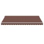 Toldo retráctil manual con luces LED marrón 450x350 cm de , Toldos - Ref: Foro24-3215392, Precio: 489,67 €, Descuento: %