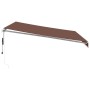 Toldo retráctil automático con luces LED marrón 400x350 cm von , Markisen - Ref: Foro24-3215390, Preis: 620,79 €, Rabatt: %