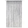Anthrazitgrauer Vorhang aus Baumwolle Makramee 140x240 cm von vidaXL, Vorhänge und Gardinen - Ref: Foro24-323994, Preis: 42,1...