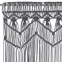 Cortina de macramé algodón gris antracita 140x240 cm de vidaXL, Cortinas y visillos - Ref: Foro24-323994, Precio: 42,13 €, De...