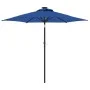 Gartenschirm mit blauem Stahlmast 225x225x212 cm von , Sonnenschirme - Ref: Foro24-4005065, Preis: 55,76 €, Rabatt: %