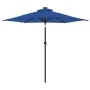 Gartenschirm mit blauem Stahlmast 225x225x212 cm von , Sonnenschirme - Ref: Foro24-4005065, Preis: 55,76 €, Rabatt: %