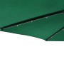 Sombrilla jardín con luces LED poste acero verde 225x225x212 cm by , Umbrellas - Ref: Foro24-4005067, Price: 76,51 €, Discoun...