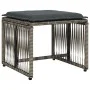 Set comedor jardín 7 pzas y cojines ratán sintético gris de , Conjuntos de jardín - Ref: Foro24-369011, Precio: 343,82 €, Des...
