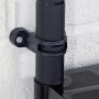Storage shelf 4 levels black plastic 61x30.5x130 cm by vidaXL, Industrial shelving - Ref: Foro24-147683, Price: 41,15 €, Disc...
