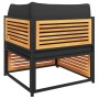 Set de sofás de jardín con cojines 3 pzas madera maciza acacia de , Conjuntos de jardín - Ref: Foro24-3214903, Precio: 380,97...