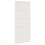 Puerta de granero madera maciza pino blanca 90x208 cm by , Doors - Ref: Foro24-850642, Price: 138,13 €, Discount: %