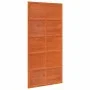 Puerta de granero madera maciza pino marrón miel 100x208 cm by , Doors - Ref: Foro24-850640, Price: 109,63 €, Discount: %