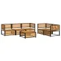 Set de sofás de jardín con cojines 6 pzas madera maciza acacia by , Garden sets - Ref: Foro24-3214920, Price: 767,68 €, Disco...