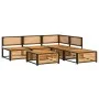 Set de sofás de jardín con cojines 6 pzas madera maciza acacia by , Garden sets - Ref: Foro24-3214929, Price: 676,62 €, Disco...