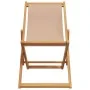Sillas de playa plegables 2 unidades tela y madera maciza taupe de , Sillas de jardín - Ref: Foro24-3214499, Precio: 128,76 €...